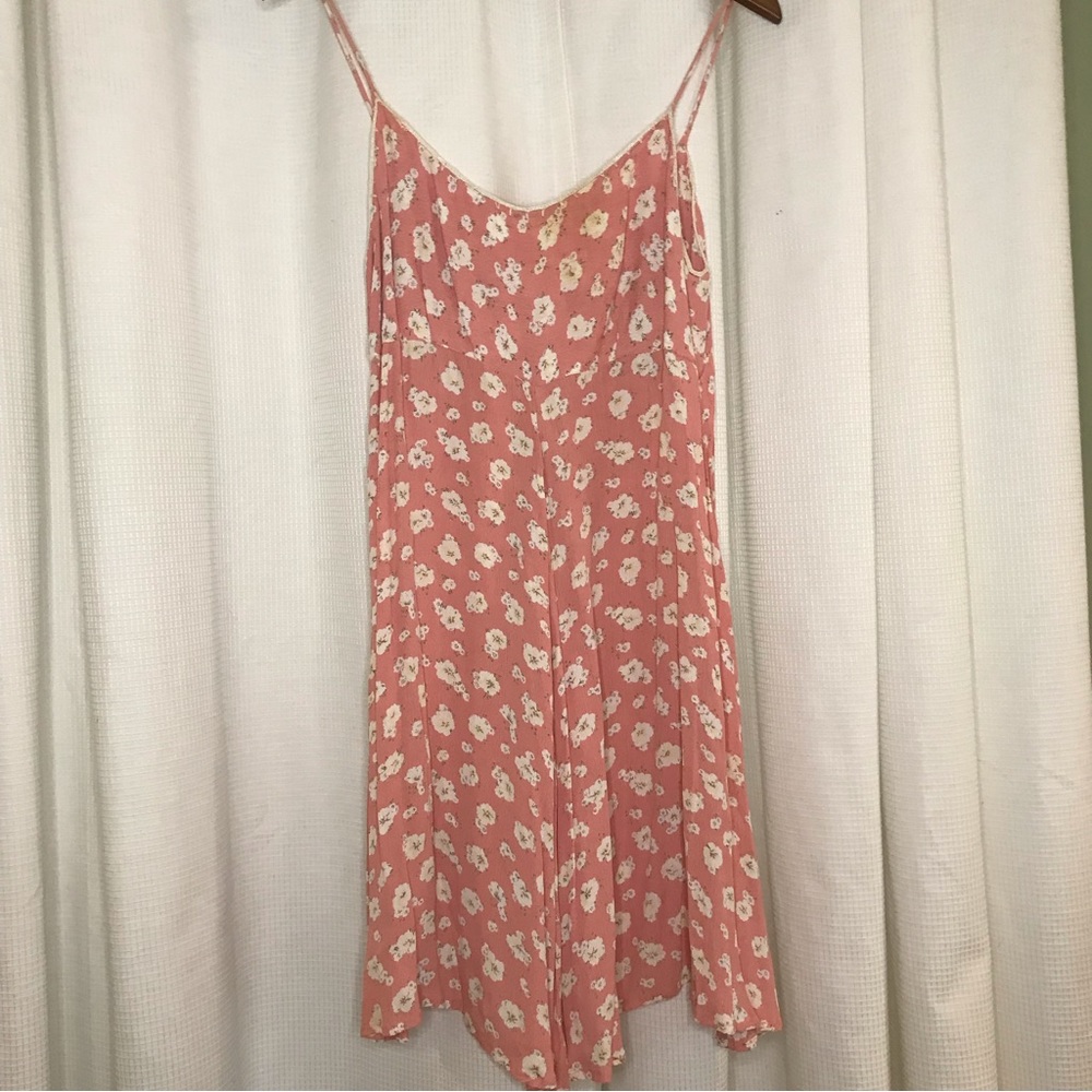 90s vintage Rene Derhy Pink Floral dress